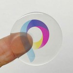 Transparent Vinyl with Doming